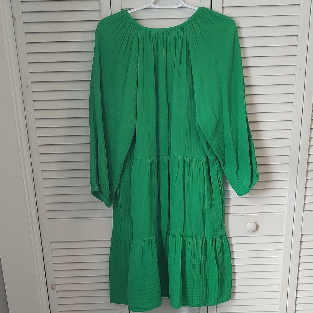 Sonoma Vibrant Kelly Green Dress - Picture 3 of 3